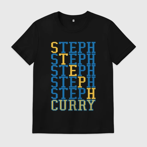Мужская футболка хлопок Steph Curry
