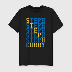 Мужская футболка хлопок Slim Steph Curry