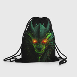 Рюкзак-мешок 3D Дракон сверкающих елей