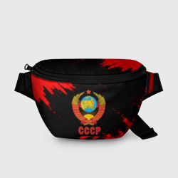 Поясная сумка 3D СССР красные краски