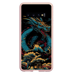 Дракон искрящихся сосулек 2024 – Чехол для Samsung Galaxy S10 с принтом купить