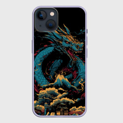 Дракон искрящихся сосулек 2024 – Чехол для iPhone 14 с принтом купить