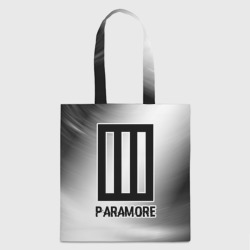 Шоппер 3D Paramore glitch на светлом фоне