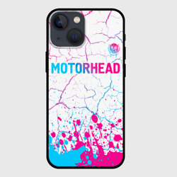 Чехол для iPhone 13 mini Motorhead neon gradient style посередине