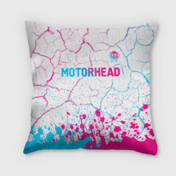 Подушка 3D Motorhead neon gradient style посередине