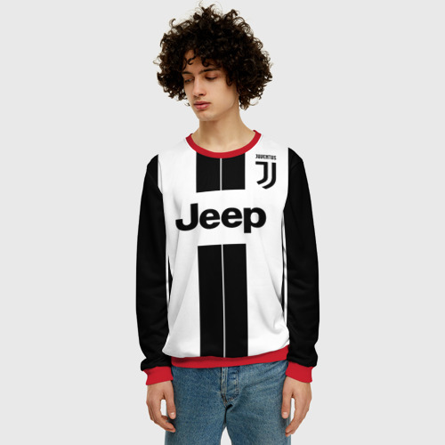 Мужской свитшот 3D Juventus collection, цвет красный - фото 3