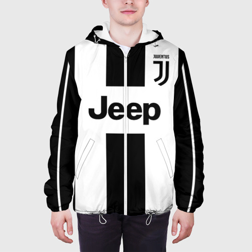 Мужская куртка 3D Juventus collection, цвет 3D печать - фото 4