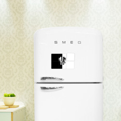 Магнитный плакат 3Х2 Ангел и Демон - секси добро и зло - фото 2