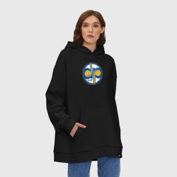 Худи SuperOversize хлопок Warriors hoop kid - фото 2