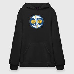 Худи SuperOversize хлопок Warriors hoop kid