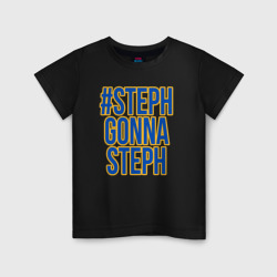 Детская футболка хлопок Steph gonna Steph