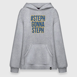 Худи SuperOversize хлопок Steph gonna Steph