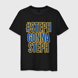 Мужская футболка хлопок Steph gonna Steph