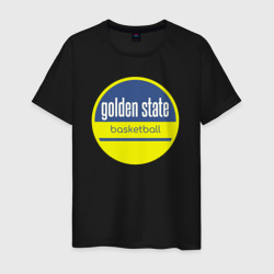 Мужская футболка хлопок Golden State basket