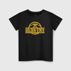 Детская футболка хлопок Golden State team