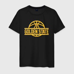 Мужская футболка хлопок Golden State team