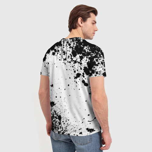 Мужская футболка 3D Маки зенин из магической битвы - брызги, цвет 3D печать - фото 4