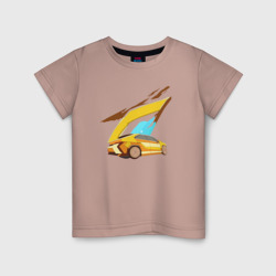 Детская футболка хлопок Машина драйв