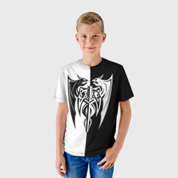 Детская футболка 3D Демоны - кельтика - фото 2