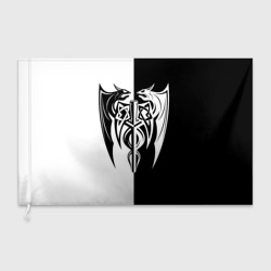 Флаг 3D Демоны - кельтика
