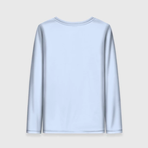 Женский лонгслив 3D Капибара: я няша просто на метле быстрее - фото 2