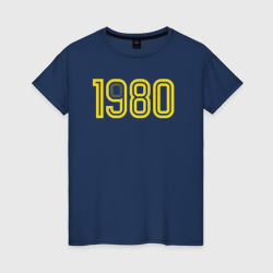 Женская футболка хлопок 1980 год