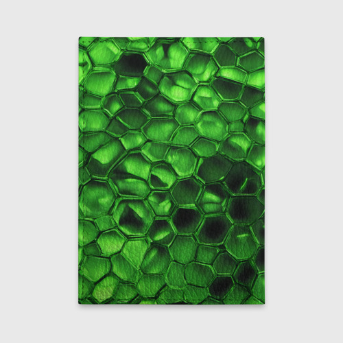 Обложка для автодокументов Зелёное стекло галькообразное, цвет желтый - фото 2