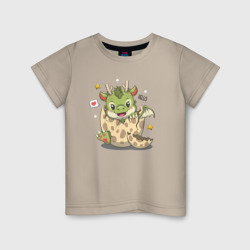 Детская футболка хлопок Дракончик1