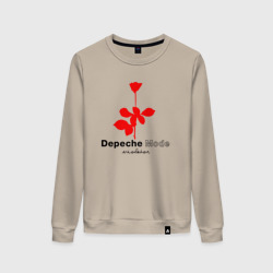Женский свитшот хлопок Depeche Mode - Violator album logo