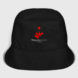 Мужская панама хлопок Depeche Mode - Violator rose logo