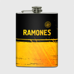 Фляга Ramones - gold gradient посередине