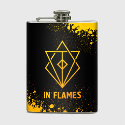 Фляга In Flames - gold gradient