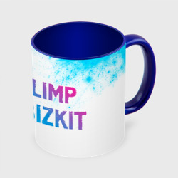 Limp Bizkit neon gradient style по-горизонтали – Кружка с полной запечаткой с принтом купить