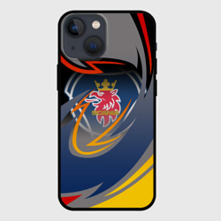 Чехол для iPhone 13 mini Scania логотип