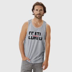 Мужская майка хлопок Ты красавчик - фото 2