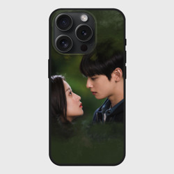 Чехол силиконовый для Apple iPhone 15 Pro матовый Истинная красота