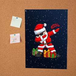 Постер Santa dabbing - фото 2