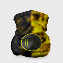 Бандана-труба 3D Twenty one pilots yellow music