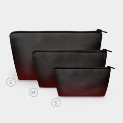 Косметичка 3D Градиент от тёмного до тёмно красного  - фото 2