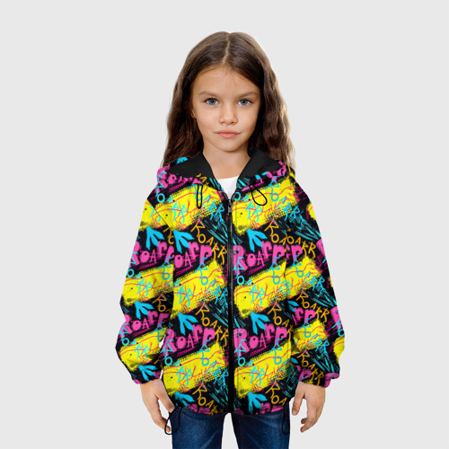 Детская куртка 3D Roarr, цвет черный - фото 4