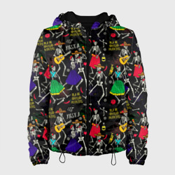 Женская куртка 3D Dia de los muertos pattern fiesta