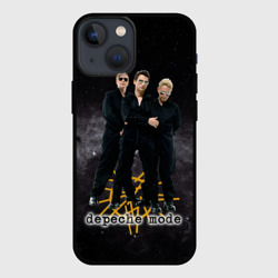 Чехол для iPhone 13 mini Depeche Mode - A band in the universe