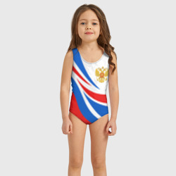 Детский купальник 3D Россия - спортивная униформа