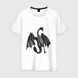 Мужская футболка хлопок Demon swan