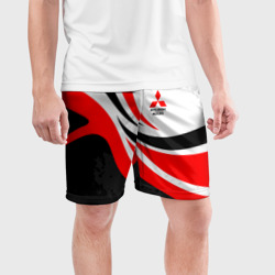 Мужские шорты спортивные Evo racer mitsubishi - uniform - фото 2