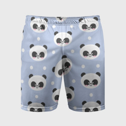 Мужские шорты спортивные Милая мультяшная панда