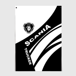 Постер Scania дальнобойщик