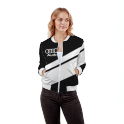 Женский бомбер 3D Audi sport line - фото 2