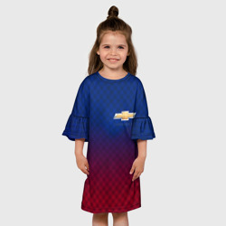 Детское платье 3D Chevrolet carbon gradient - фото 2