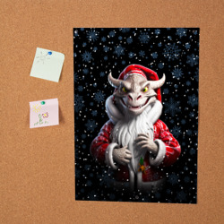 Постер Santa dragon - фото 2